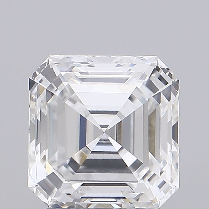 2.1 ct lab-grown Asscher Diamond