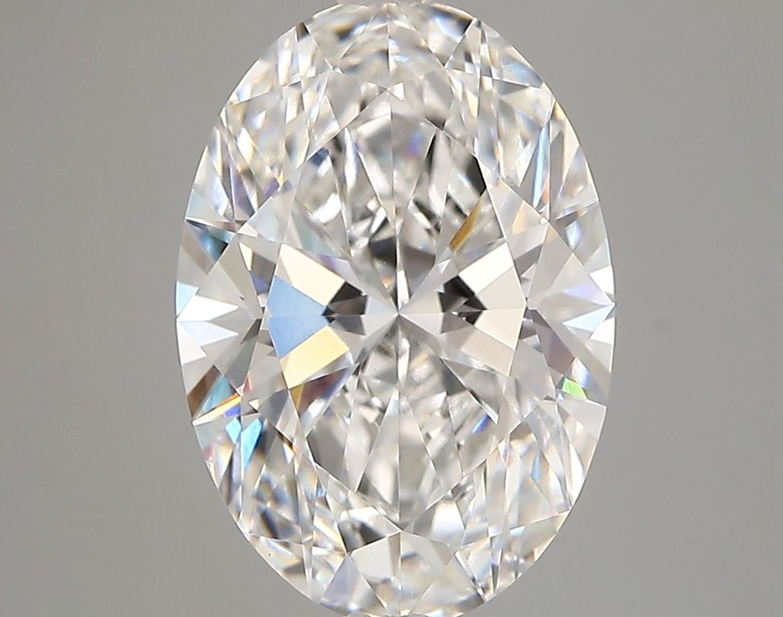 3.92 ct. oval Lab Grown Diamond front image