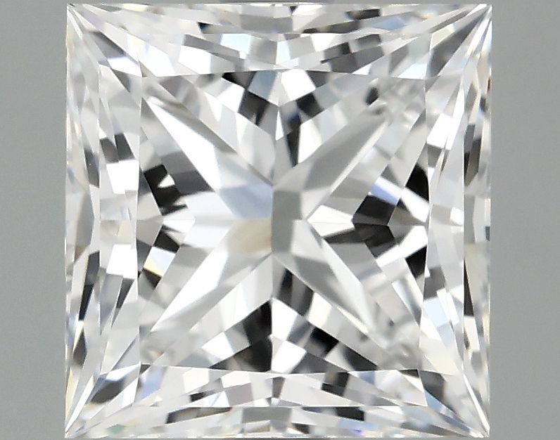 2.10 ct. princess Lab Grown Diamond front image