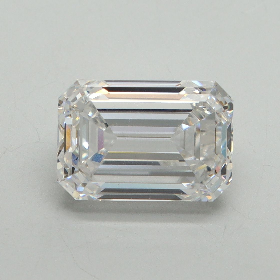 4.03 ct. emerald Lab Grown Diamond front image