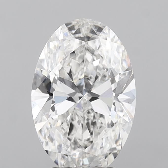 3.01 ct. oval Lab Grown Diamond front image