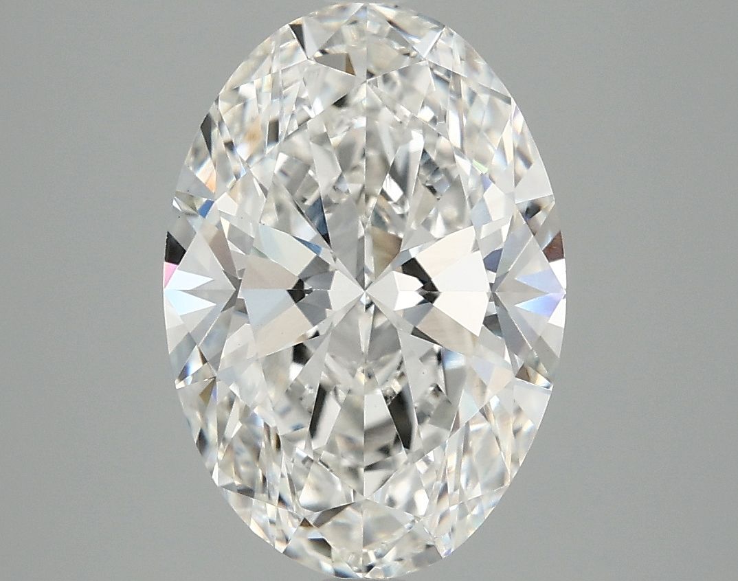 3.78 ct. oval Lab Grown Diamond front image