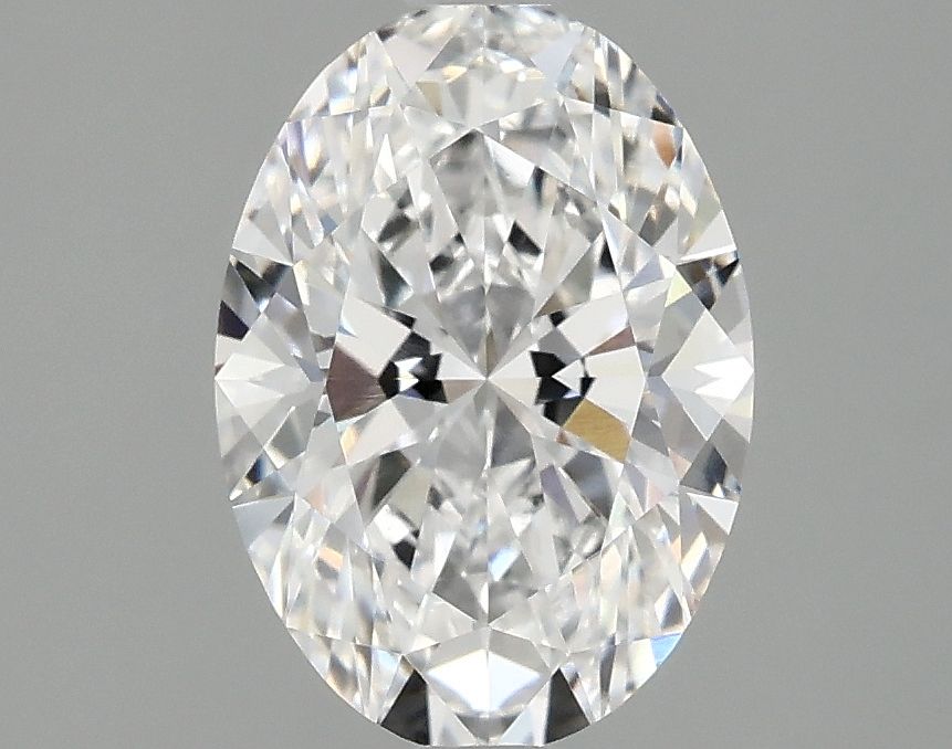 2.06 ct. oval Lab Grown Diamond front image