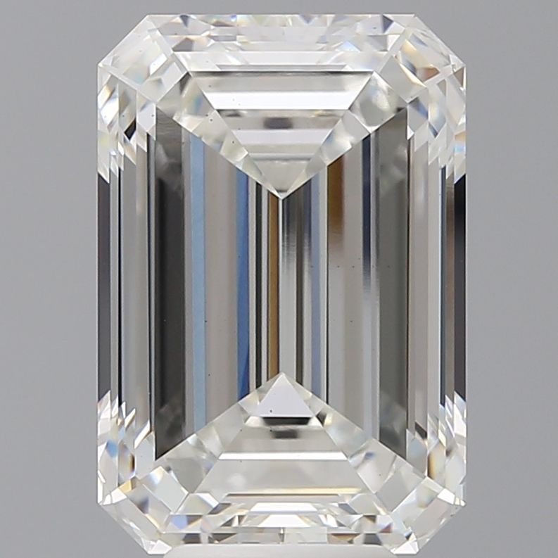 7.57 ct. emerald Lab Grown Diamond front image
