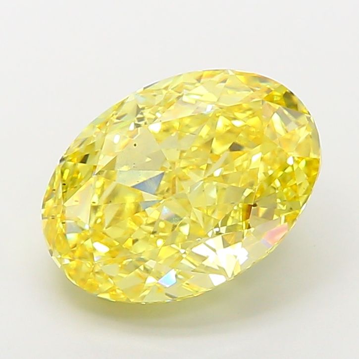7.04 ct. oval Lab Grown Diamond front image