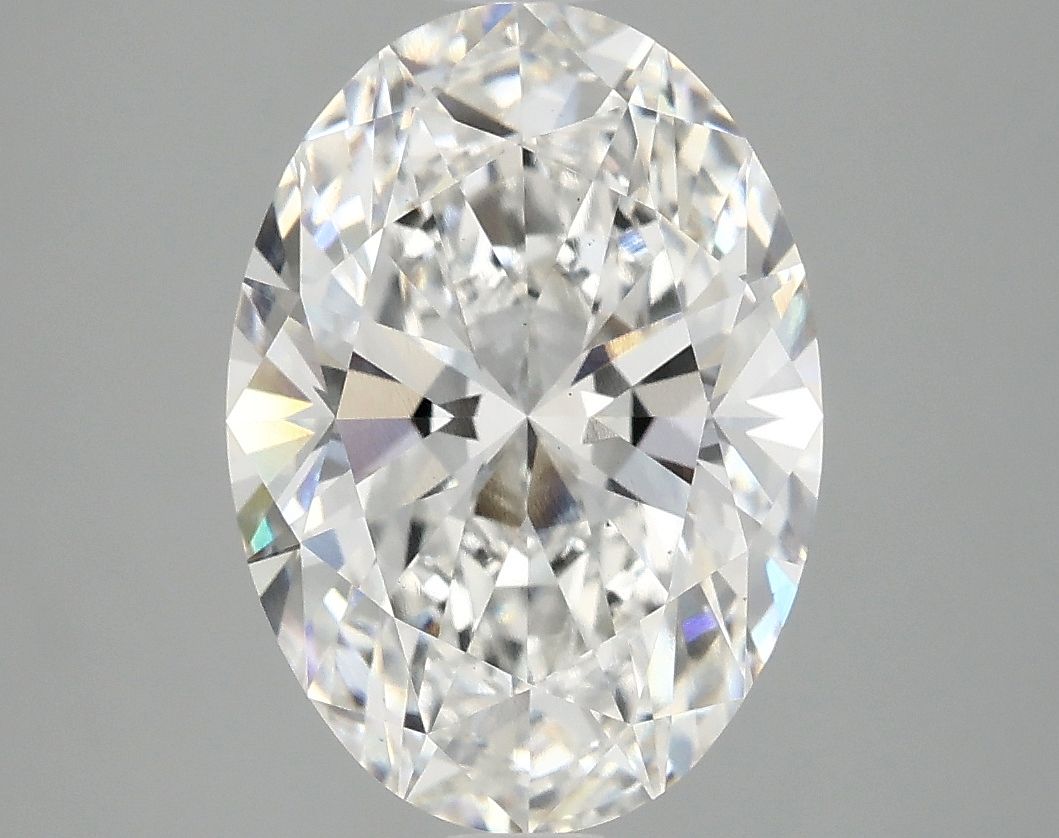 3.73 ct. oval Lab Grown Diamond front image