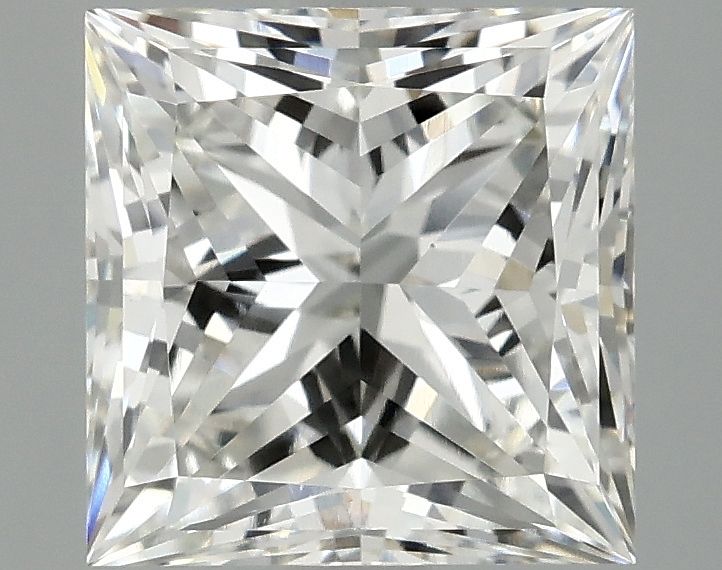 2.10 ct. princess Lab Grown Diamond front image