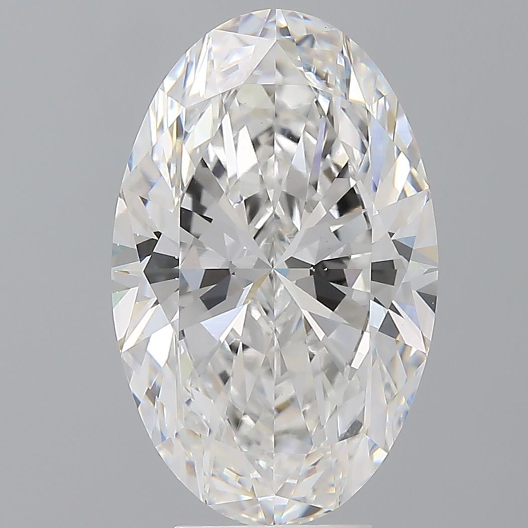6.01 ct. oval Lab Grown Diamond front image