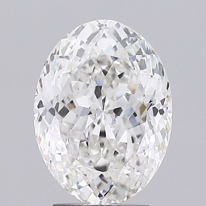 3.77 ct. oval Lab Grown Diamond front image