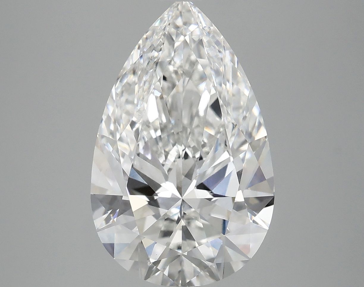 3.92 ct. pear Lab Grown Diamond front image