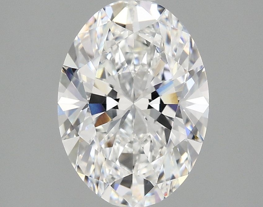 2.10 ct. oval Lab Grown Diamond front image