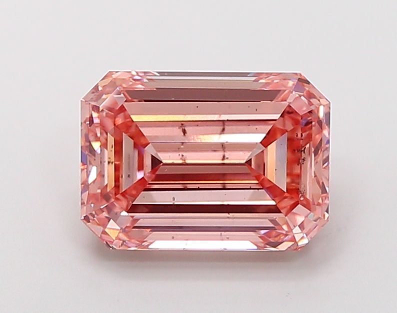 5.03 ct. emerald Lab Grown Diamond front image
