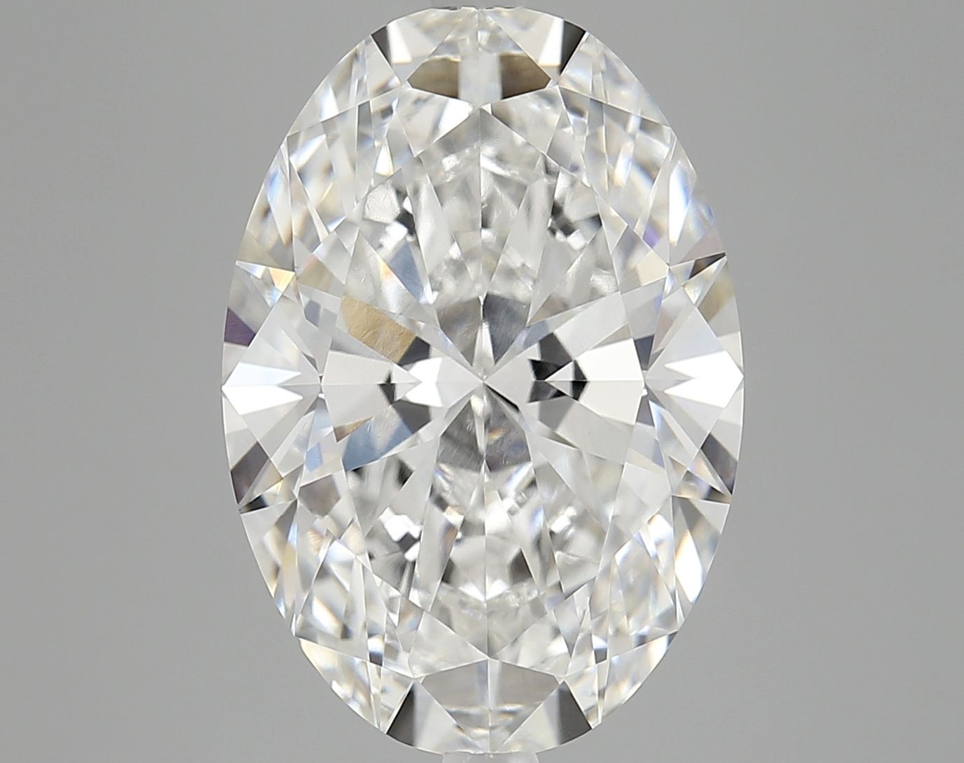 8.06 ct. oval Lab Grown Diamond front image