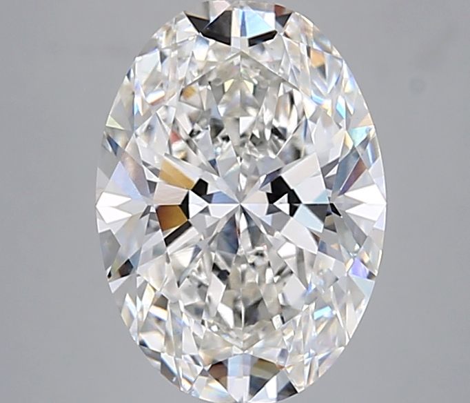 5.04 ct. oval Lab Grown Diamond front image