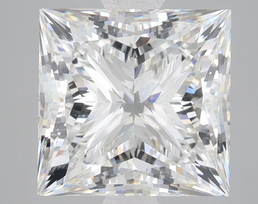 4.03 ct. princess Lab Grown Diamond front image