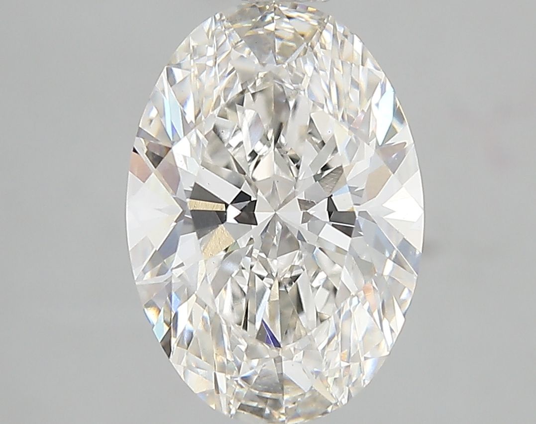3.08 ct. oval Lab Grown Diamond front image