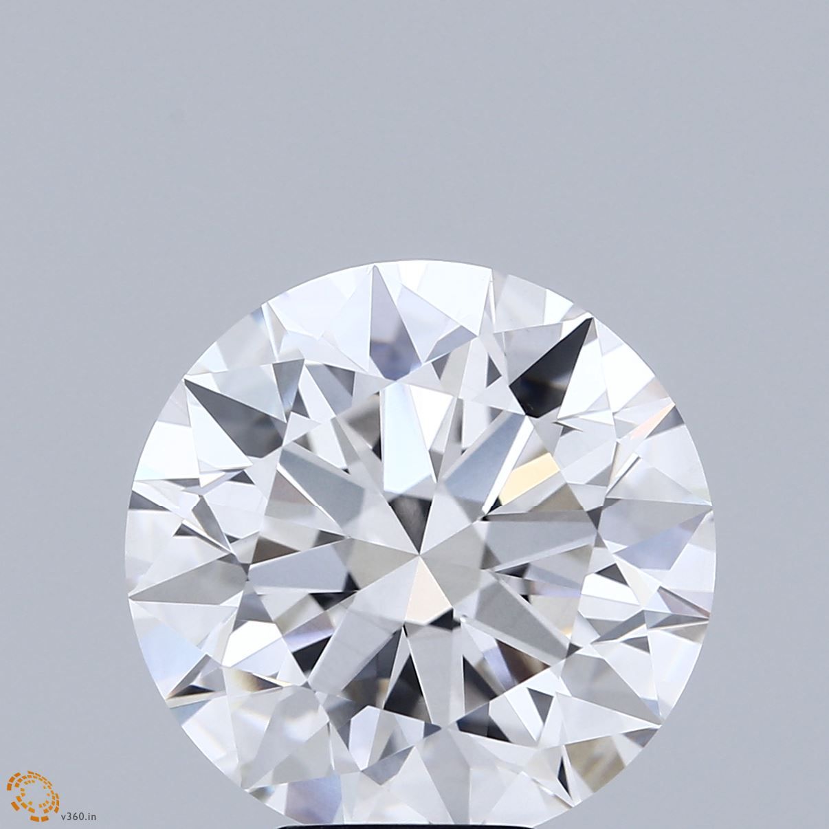 8.50 ct. round Lab Grown Diamond front image