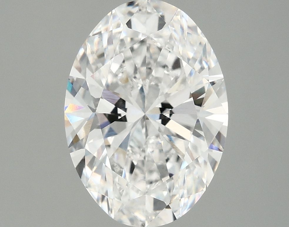 2.98 ct. oval Lab Grown Diamond front image