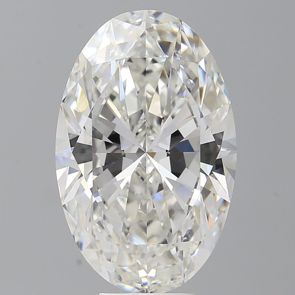 8.58 ct. oval Lab Grown Diamond front image