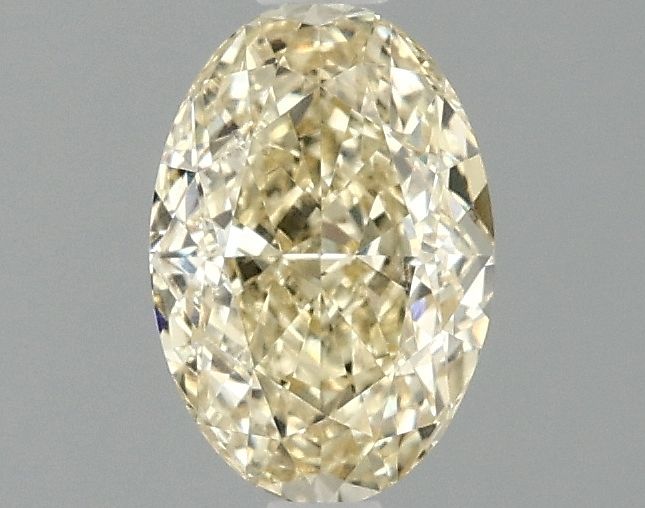 1.02 carat fancy intense yellow VS2 EX Cut IGI oval diamond