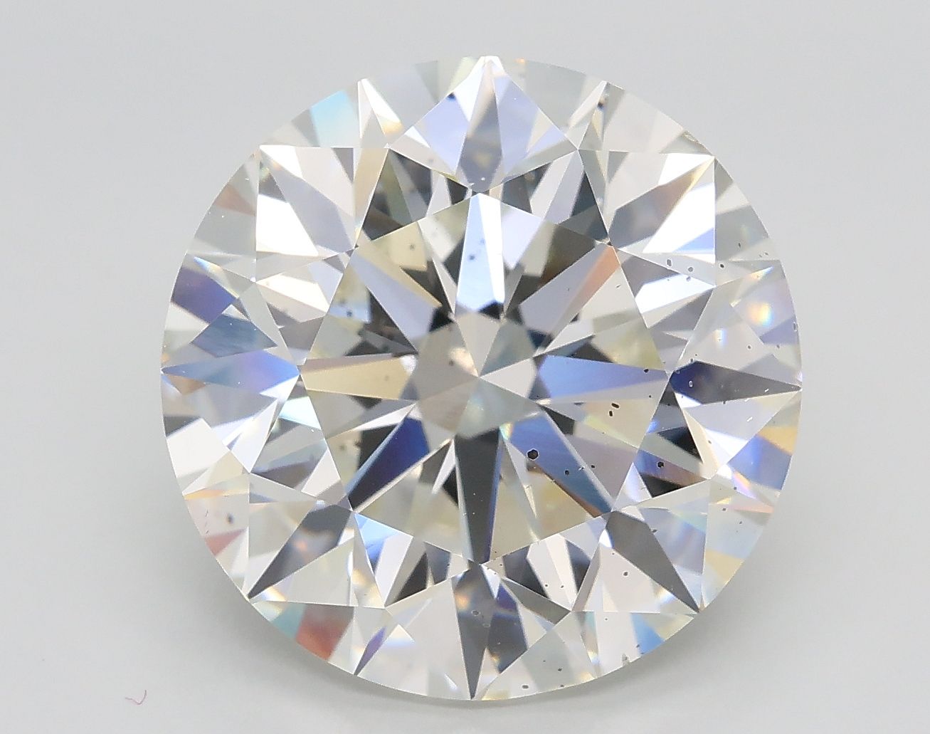 7.03 ct. round Lab Grown Diamond front image