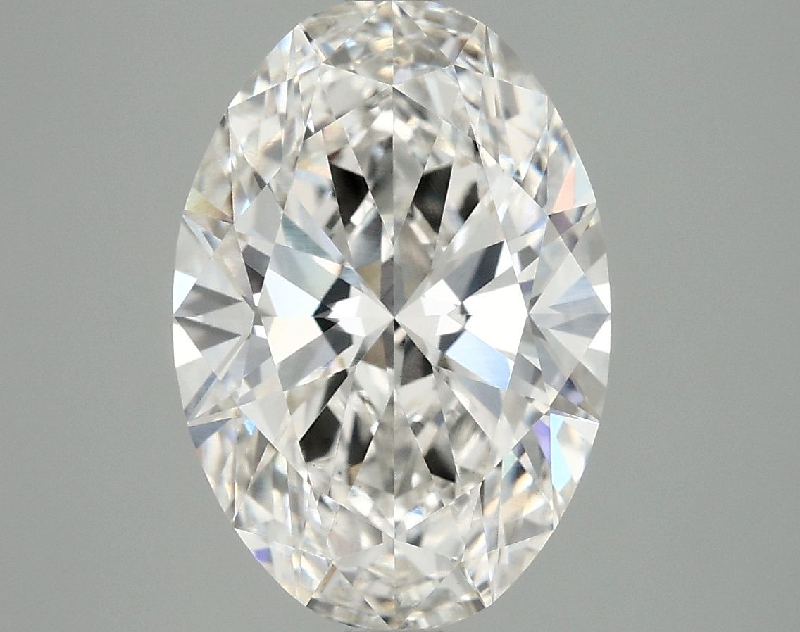 4.07 ct. oval Lab Grown Diamond front image