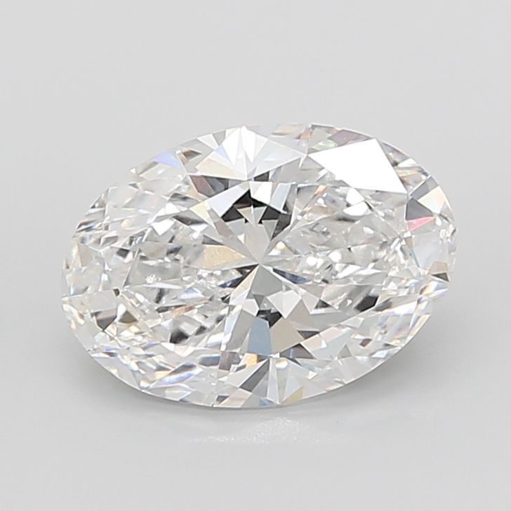 8.04 ct. oval Lab Grown Diamond front image