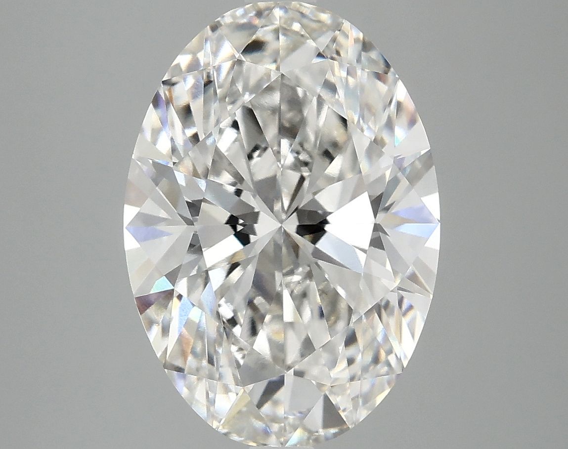 4.10 ct. oval Lab Grown Diamond front image