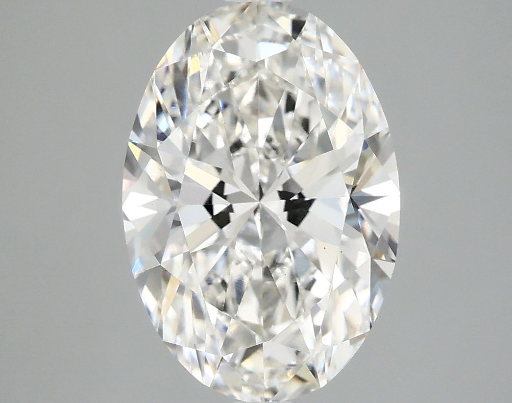 3.08 ct. oval Lab Grown Diamond front image