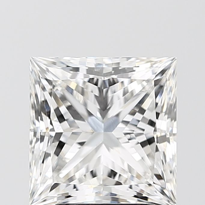 4.06 ct. princess Lab Grown Diamond front image