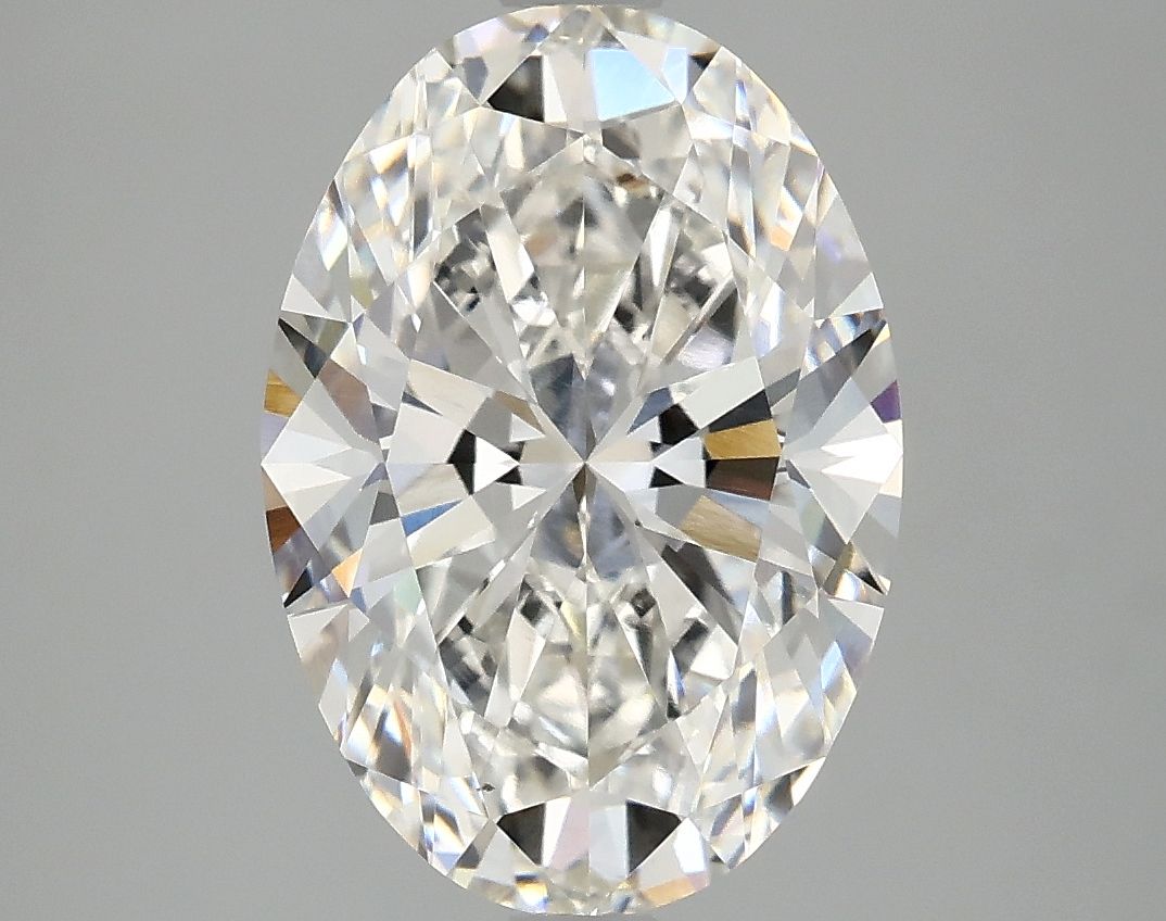 3.94 ct. oval Lab Grown Diamond front image