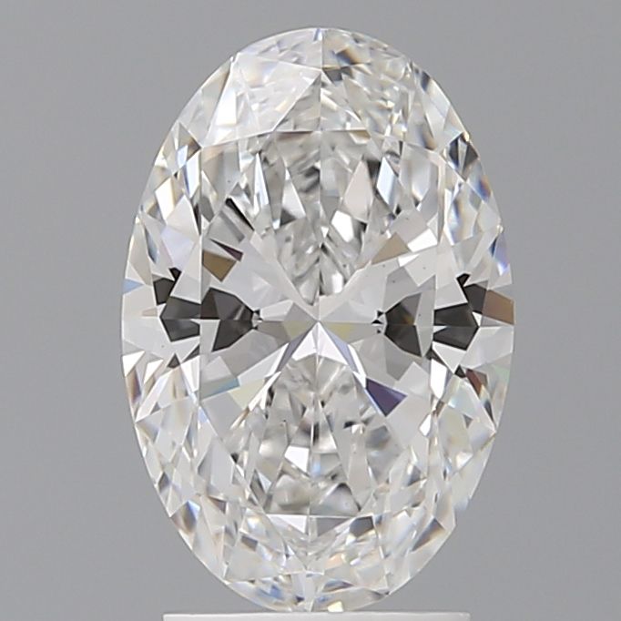 2.56 ct. oval Lab Grown Diamond front image