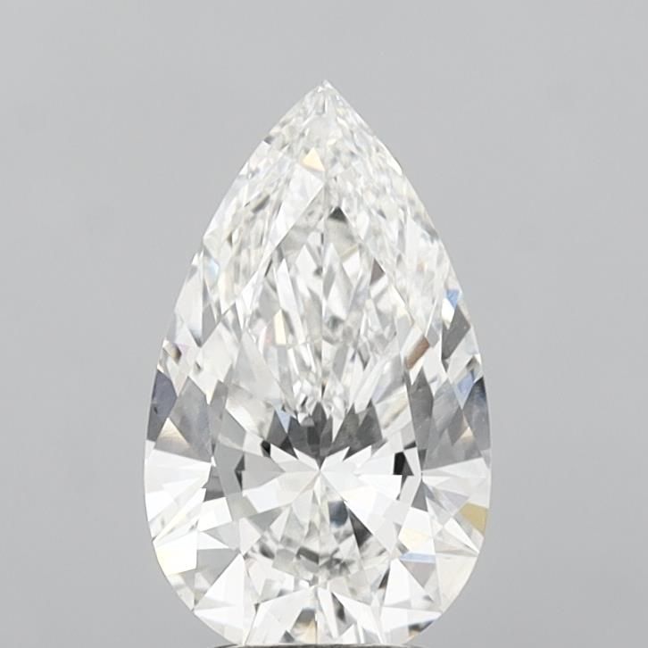 3.01 ct. pear Lab Grown Diamond front image