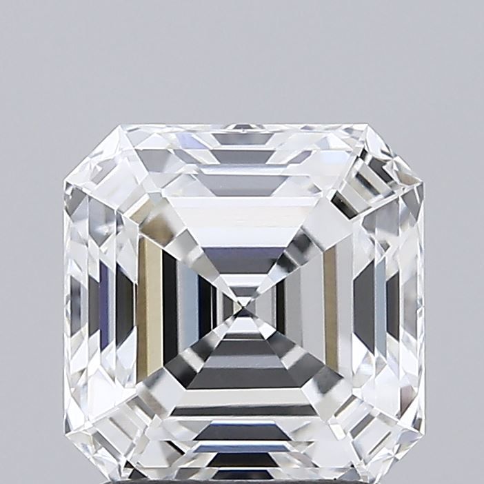 2.06 carat e VVS2 EX Cut IGI asscher diamond