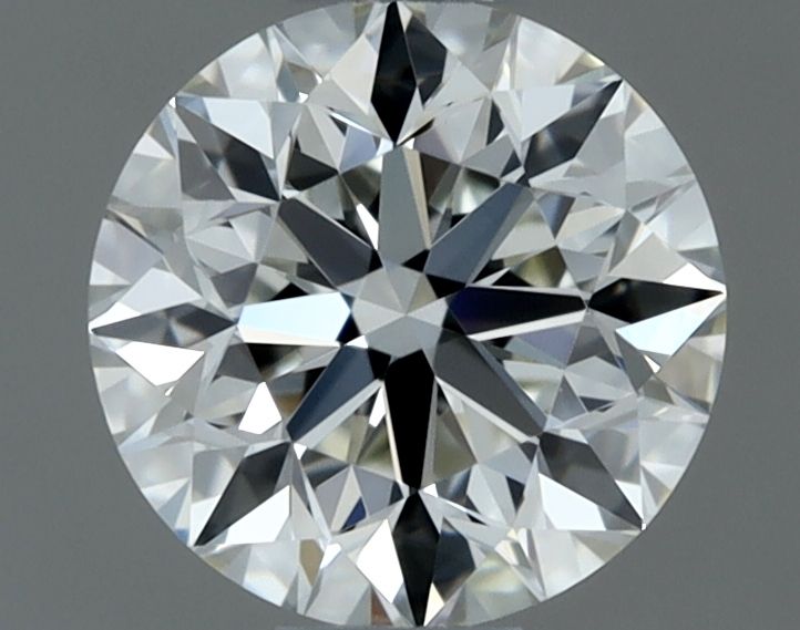 Diament okrągły, 0.6 ct, H, VVS1, szlif EX