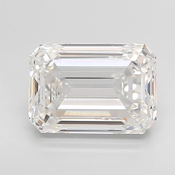 5.51 ct. emerald Lab Grown Diamond front image