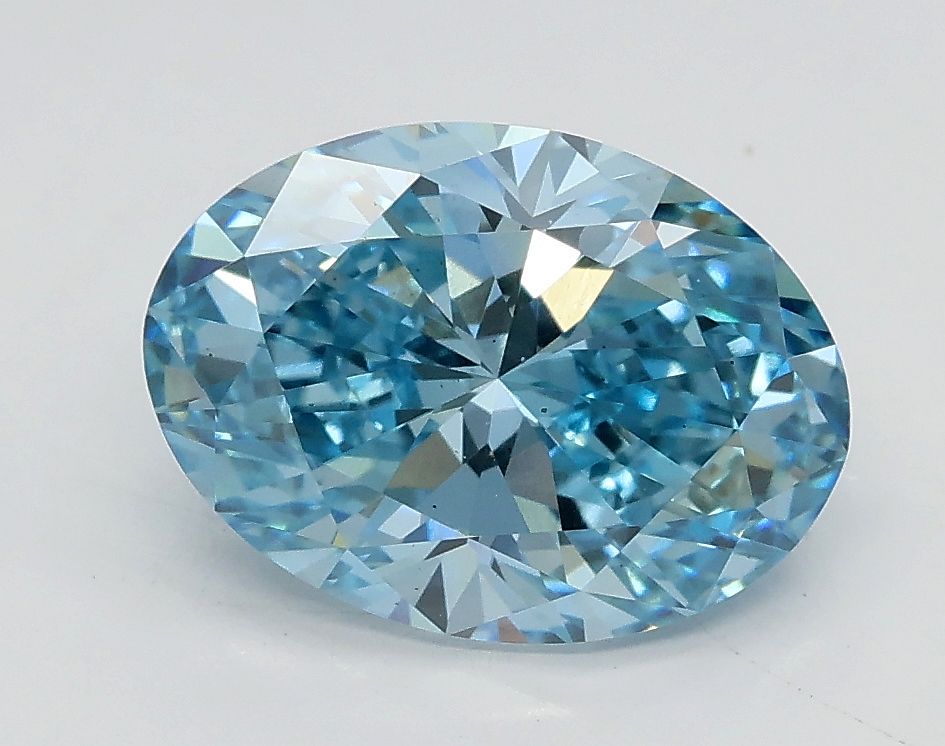 2.01 ct. oval Lab Grown Diamond front image