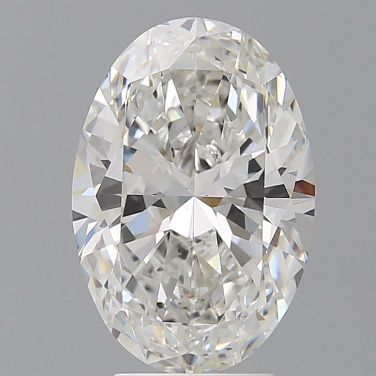 4.08 ct. oval Lab Grown Diamond front image