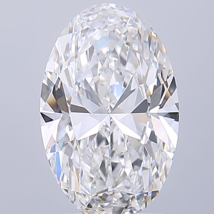 2.67 ct. oval Lab Grown Diamond front image