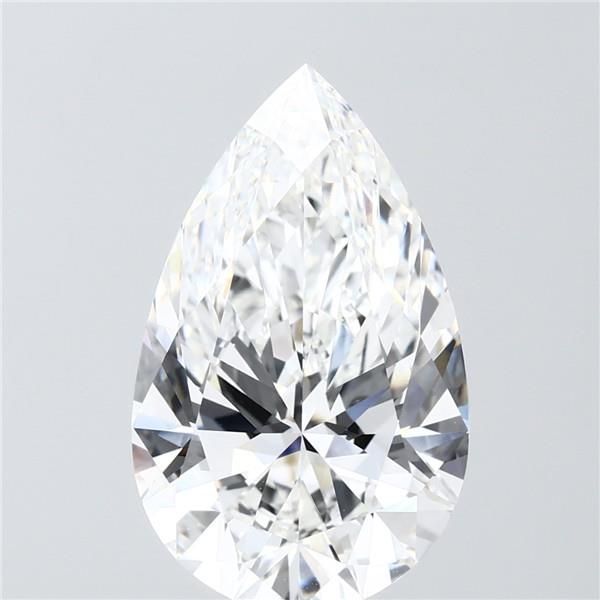 6.03 ct. pear Lab Grown Diamond front image