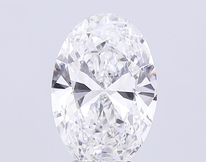 4.57 ct. oval Lab Grown Diamond front image
