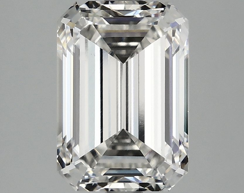 3.02 ct. emerald Lab Grown Diamond front image