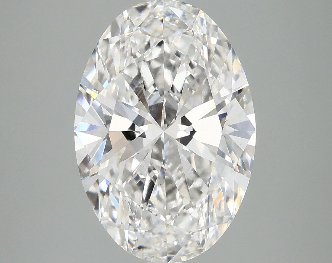 3.88 ct. oval Lab Grown Diamond front image