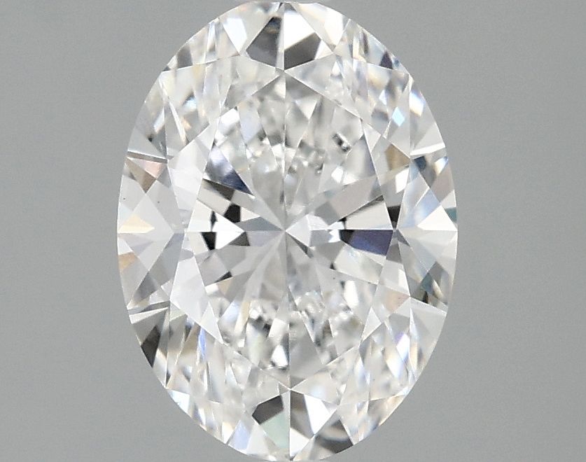 1.48 ct. oval Lab Grown Diamond front image