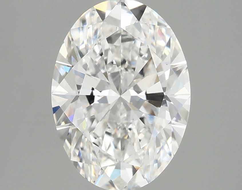 2.10 ct. oval Lab Grown Diamond front image