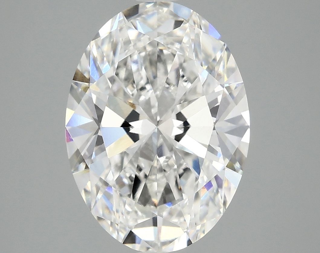 3.85 ct. oval Lab Grown Diamond front image