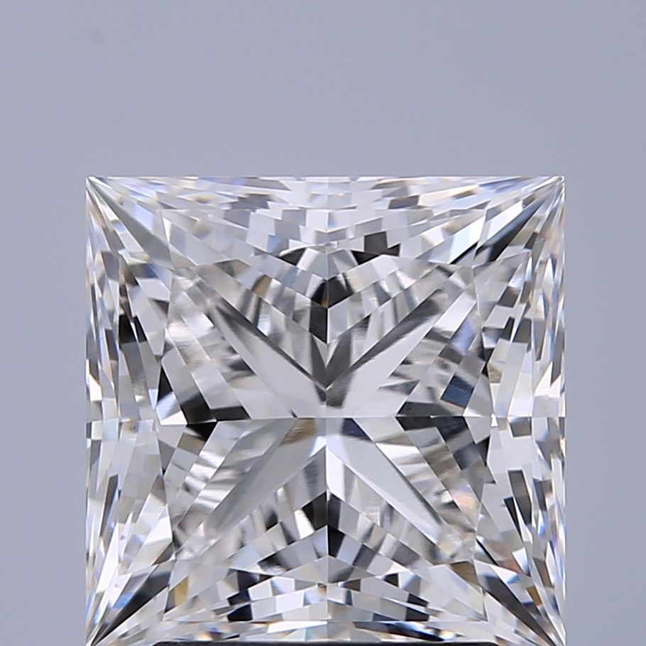 3.09 ct. princess Lab Grown Diamond front image