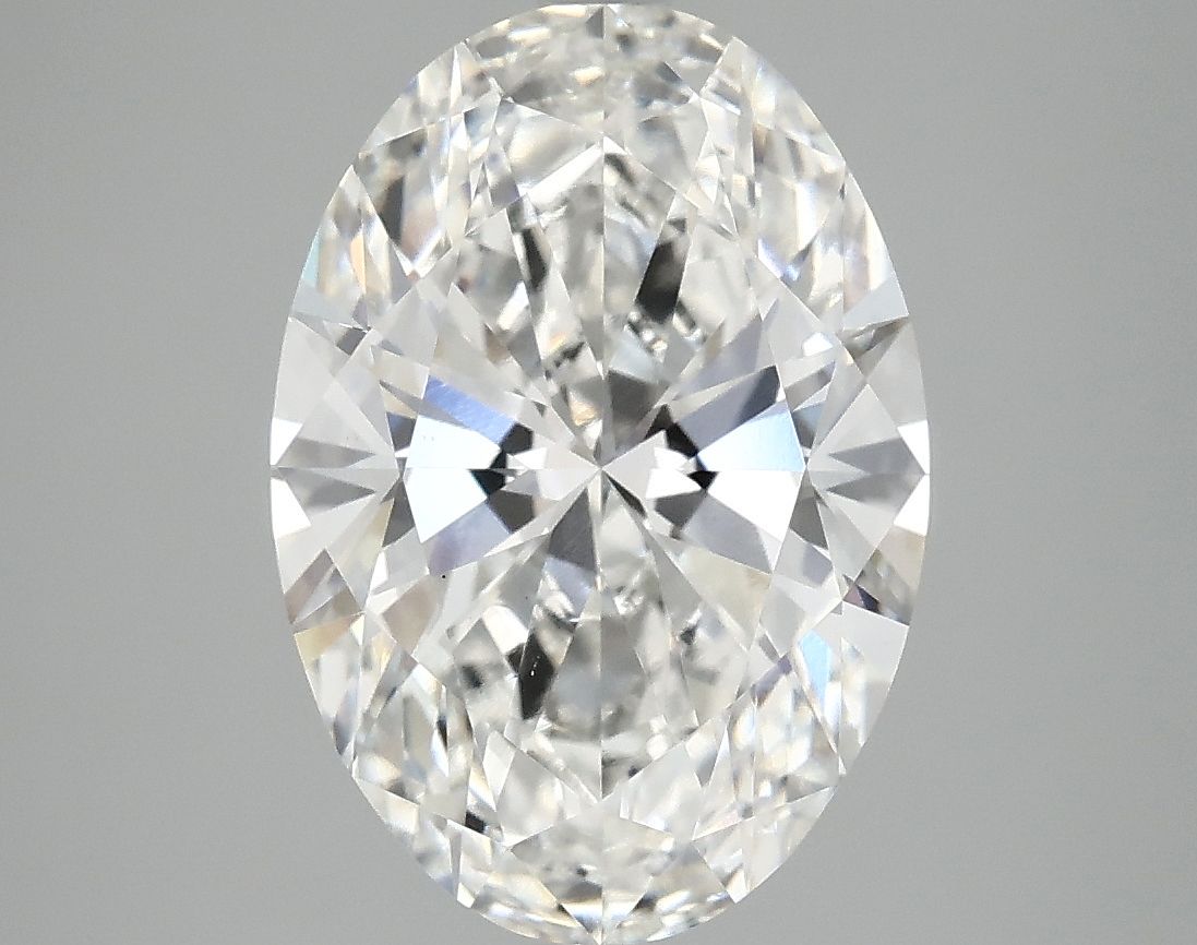 3.80 ct. oval Lab Grown Diamond front image