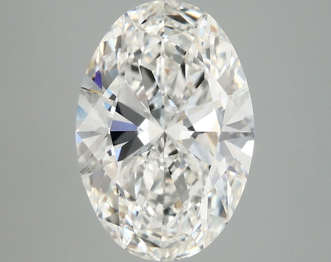 3.99 ct. oval Lab Grown Diamond front image