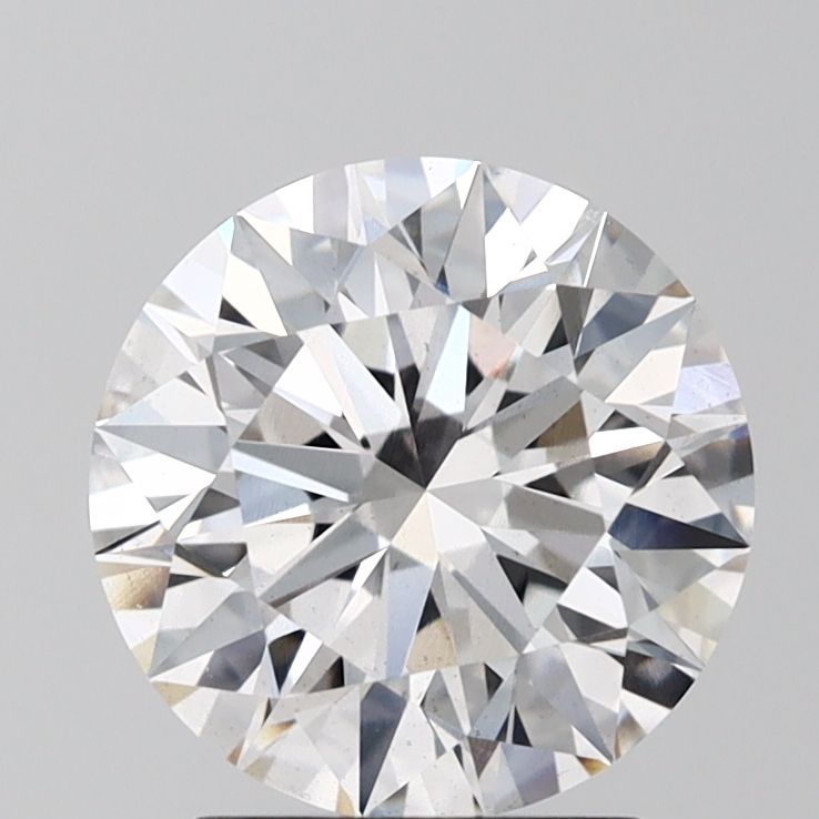 2.56 ct. round Lab Grown Diamond front image